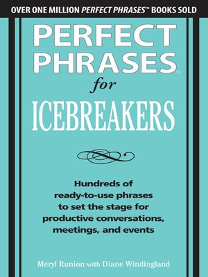 cover image of Perfect Phrases for Icebreakers